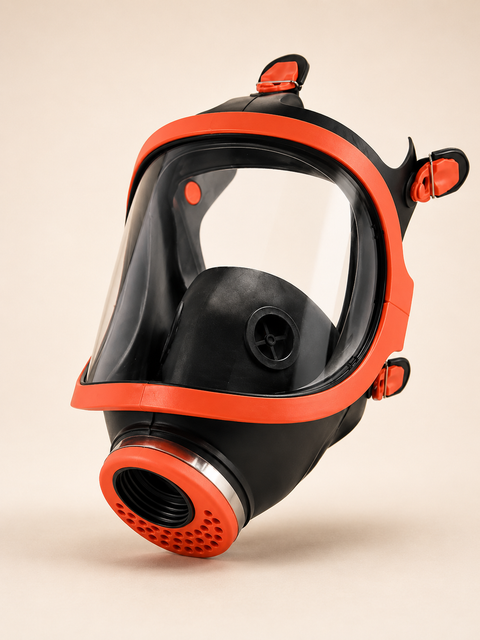 Celotvárová maska Climax 731-C Black Edition — závit Rd 40