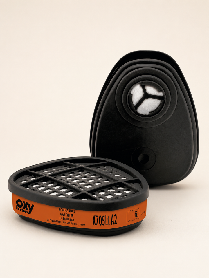 Filter A2 nízkoprofilový Oxyline X705Lt — bajonet, pár