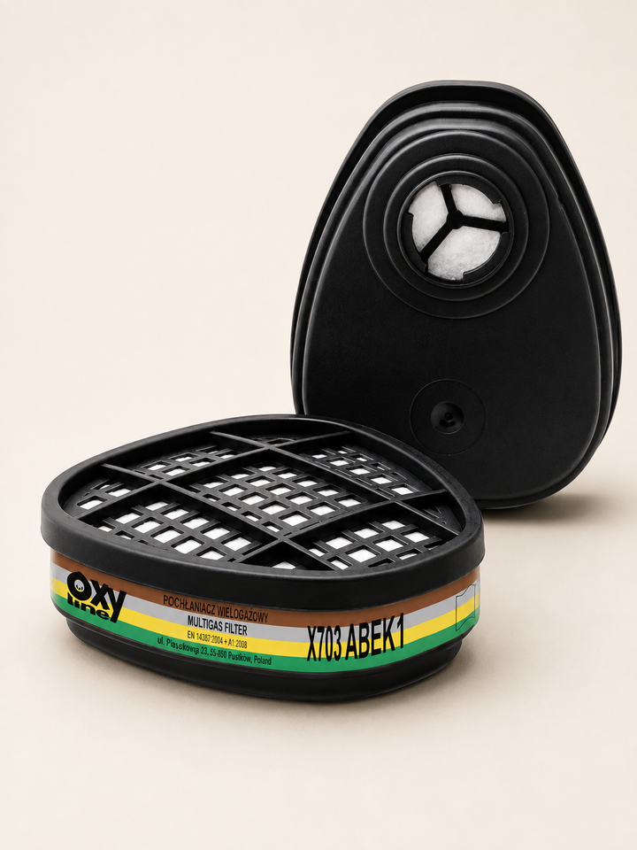 Filter ABEK1 Oxyline X703 — bajonet, pár