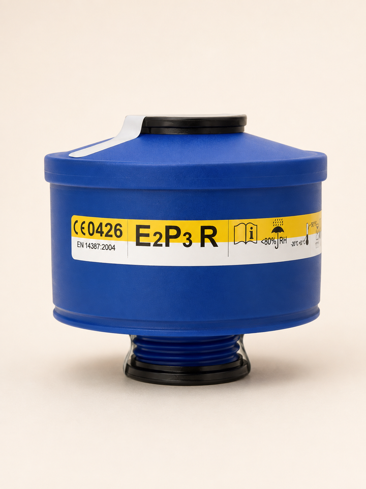 Filter E2 P3 Spasciani 202 — kyslé plyny, závit Rd 40