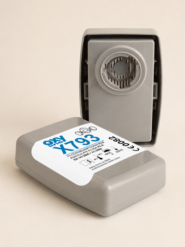 Filter P3 Oxyline X793 — cartridge, bajonet, pár