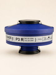 Modrý filter P3 Spasciani 100 proti časticiam so závitom Rd 40