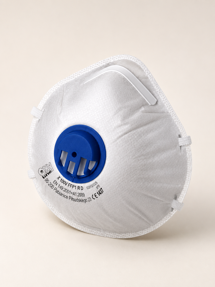 Respirátor FFP1 Oxyline X100 s ventilom