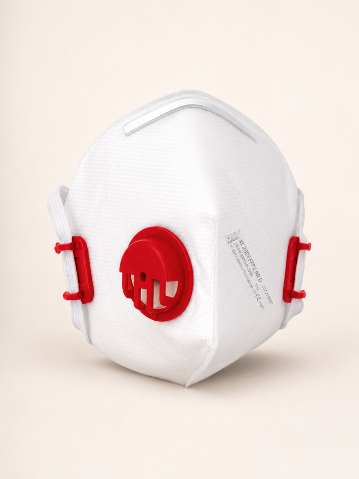 Respirátor FFP2 Oxyline XF250 skladaný s ventilom